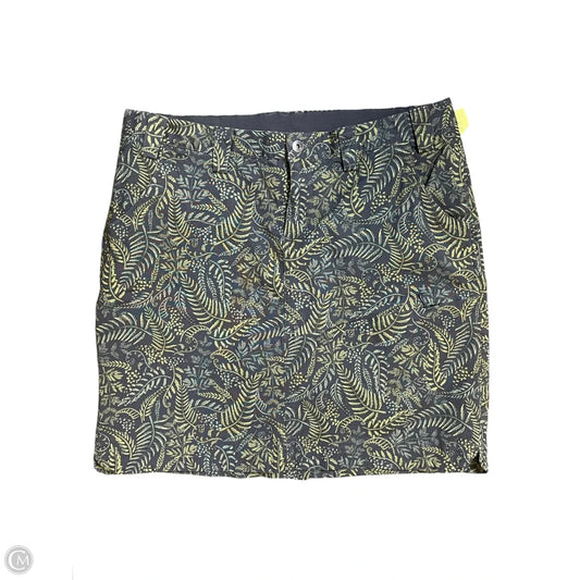 Skirt Mini & Short By Duluth Trading In Multi-colored, Size: 16