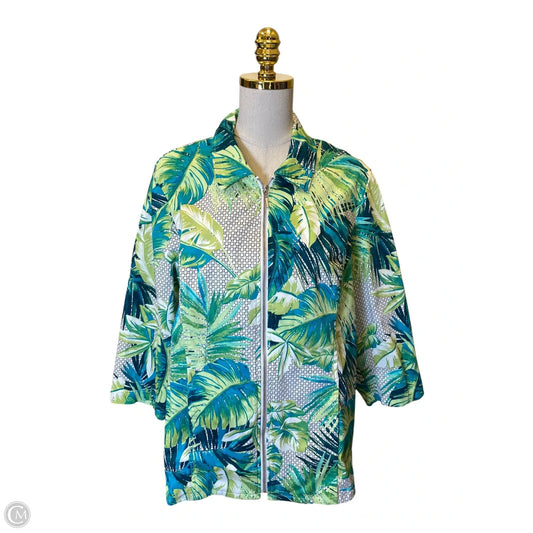 Cardigan By Chicos In Multi-colored, Size: Xl
