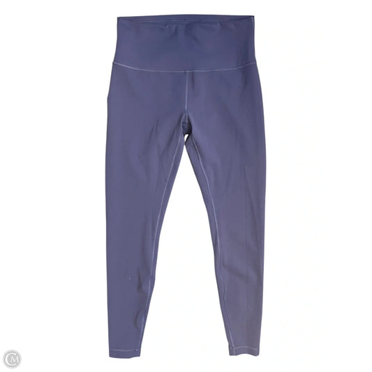 Athletic Leggings By Lululemon In Purple, Size: 10