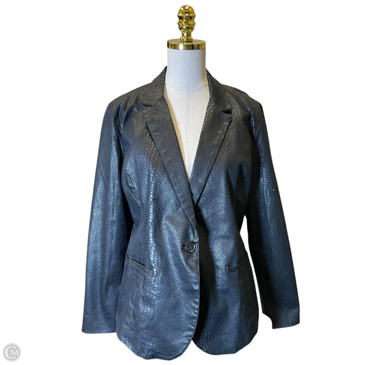 Blazer By Calvin Klein In Black, Size: L