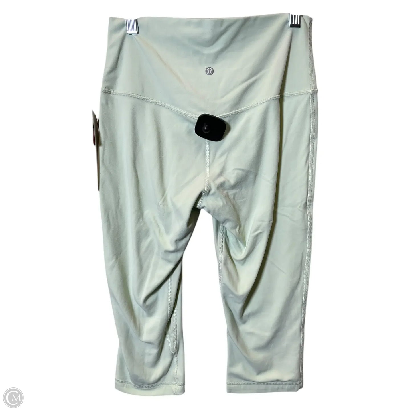 Athletic Capris By Lululemon In Green, Size: 8