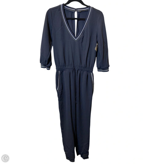 Jumpsuit By Zara Basic In Navy, Size: Xs
