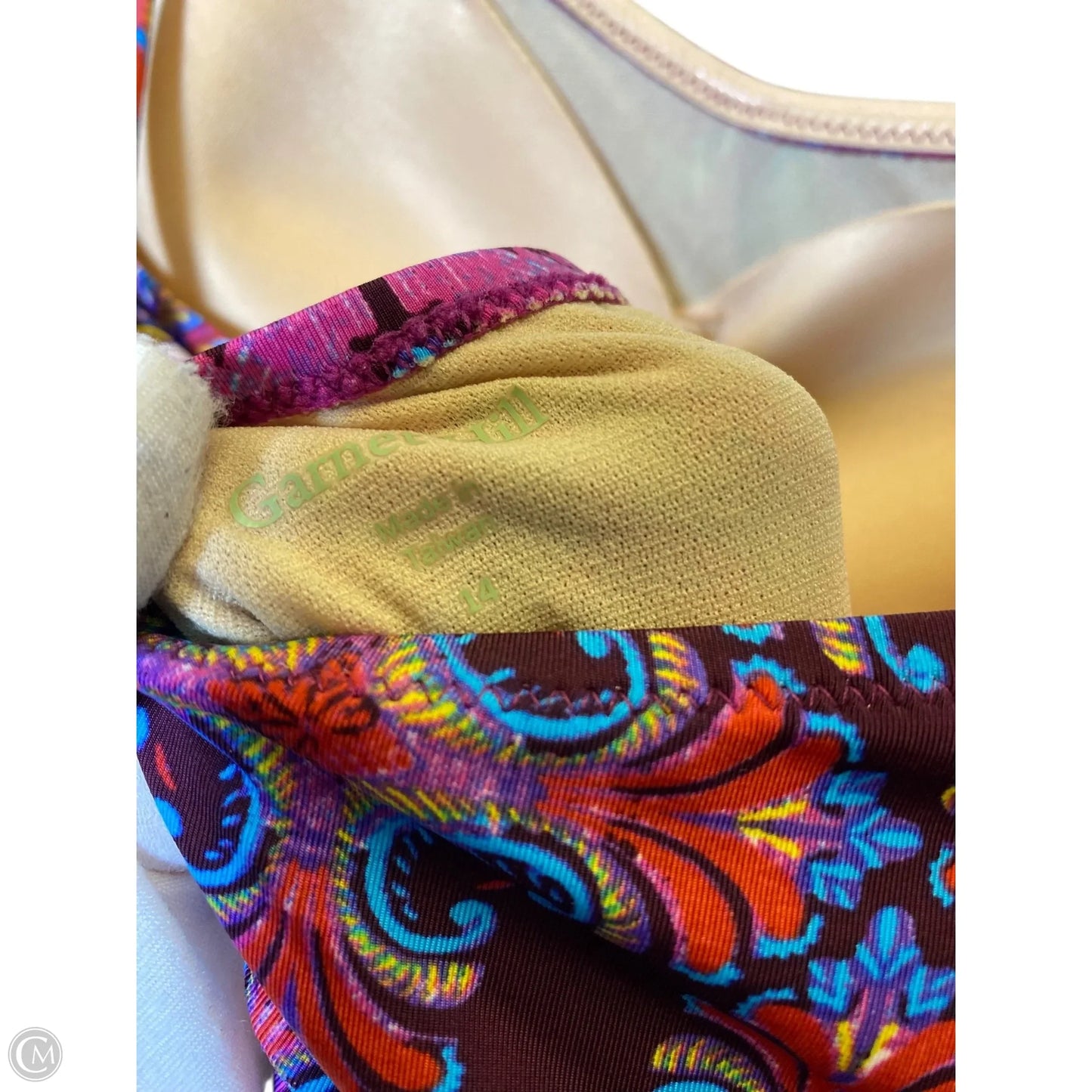 Swimsuit By Garnet Hill In Multi-colored, Size: 14