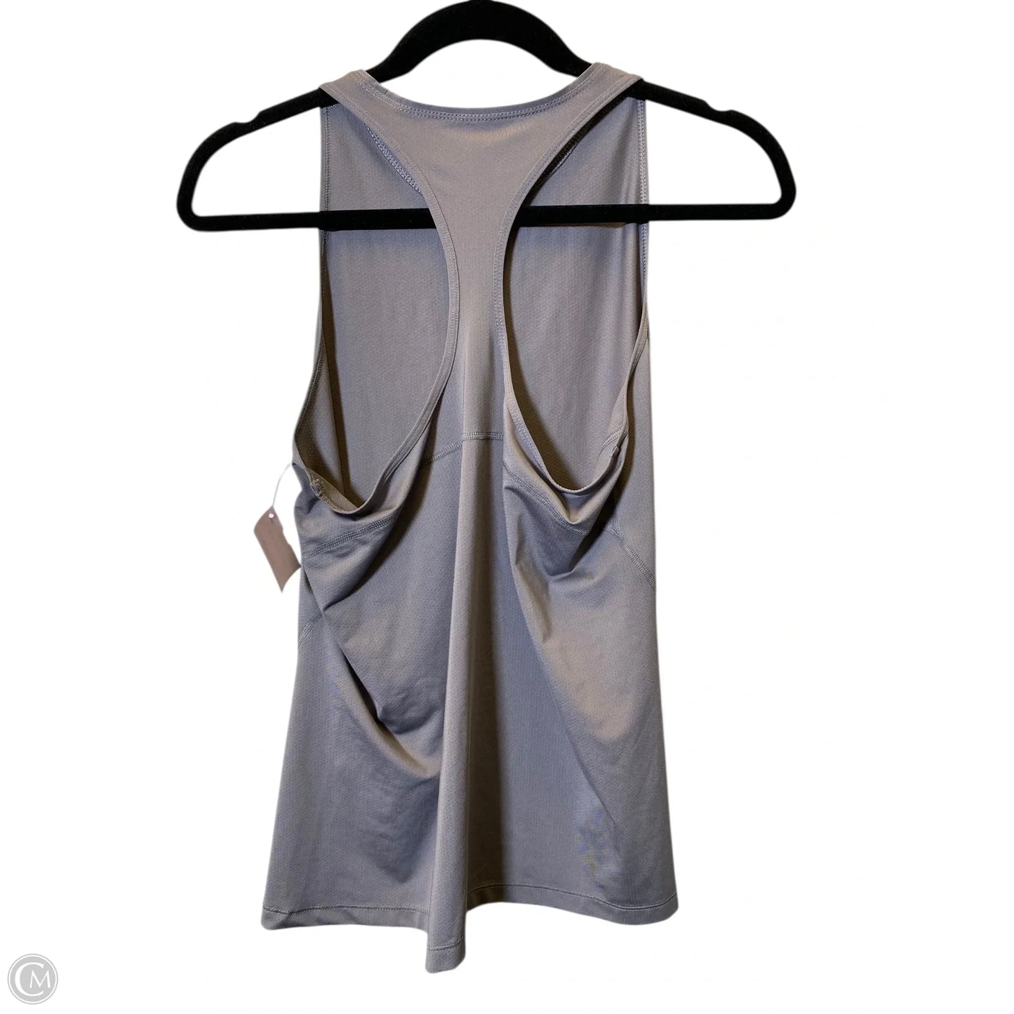 Athletic Tank Top By Nike In Grey, Size: M