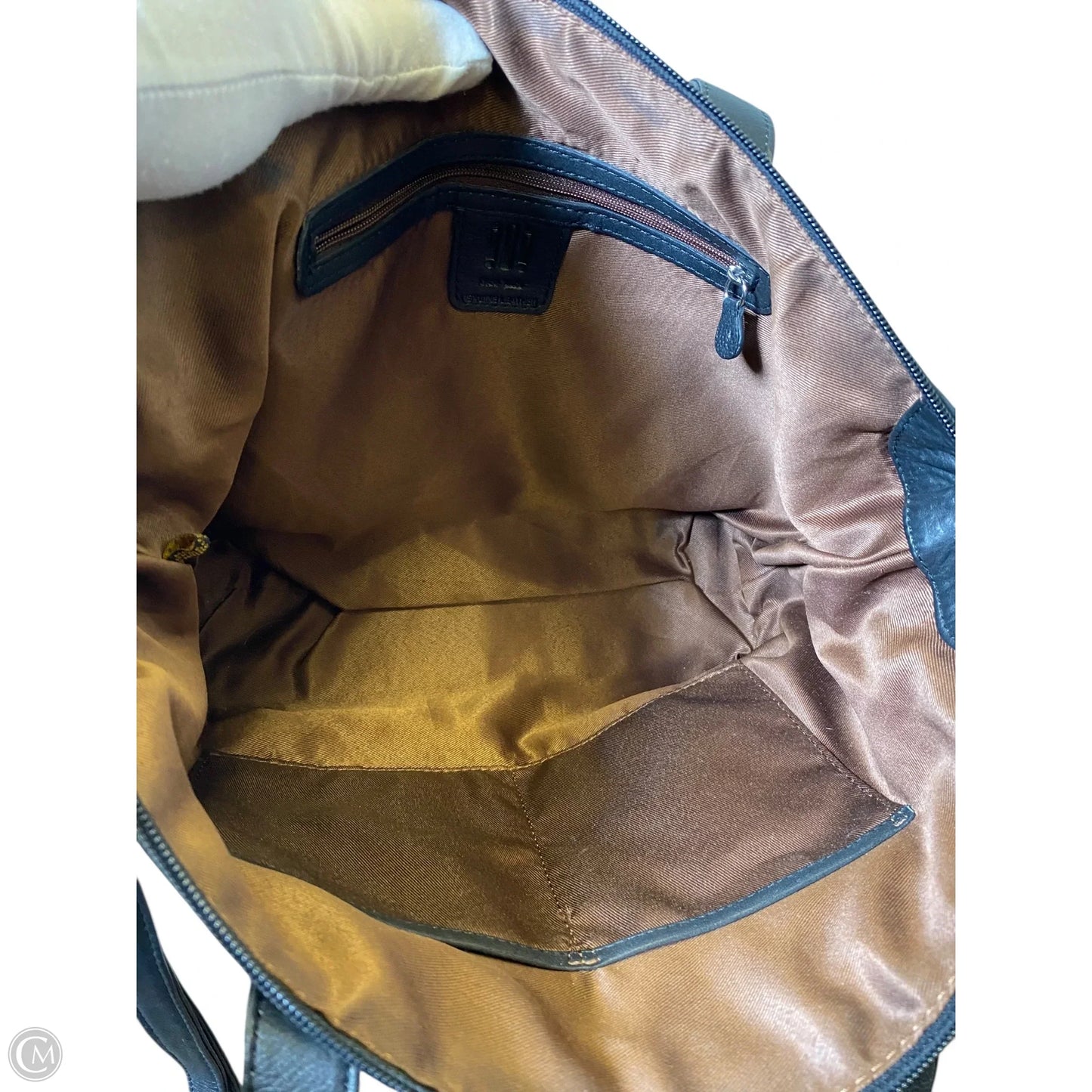 Handbag Leather By Clothes Mentor, Size: Medium