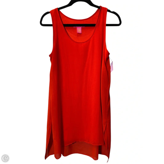 Top Sleeveless By Catherine Malandrino In Red, Size: S