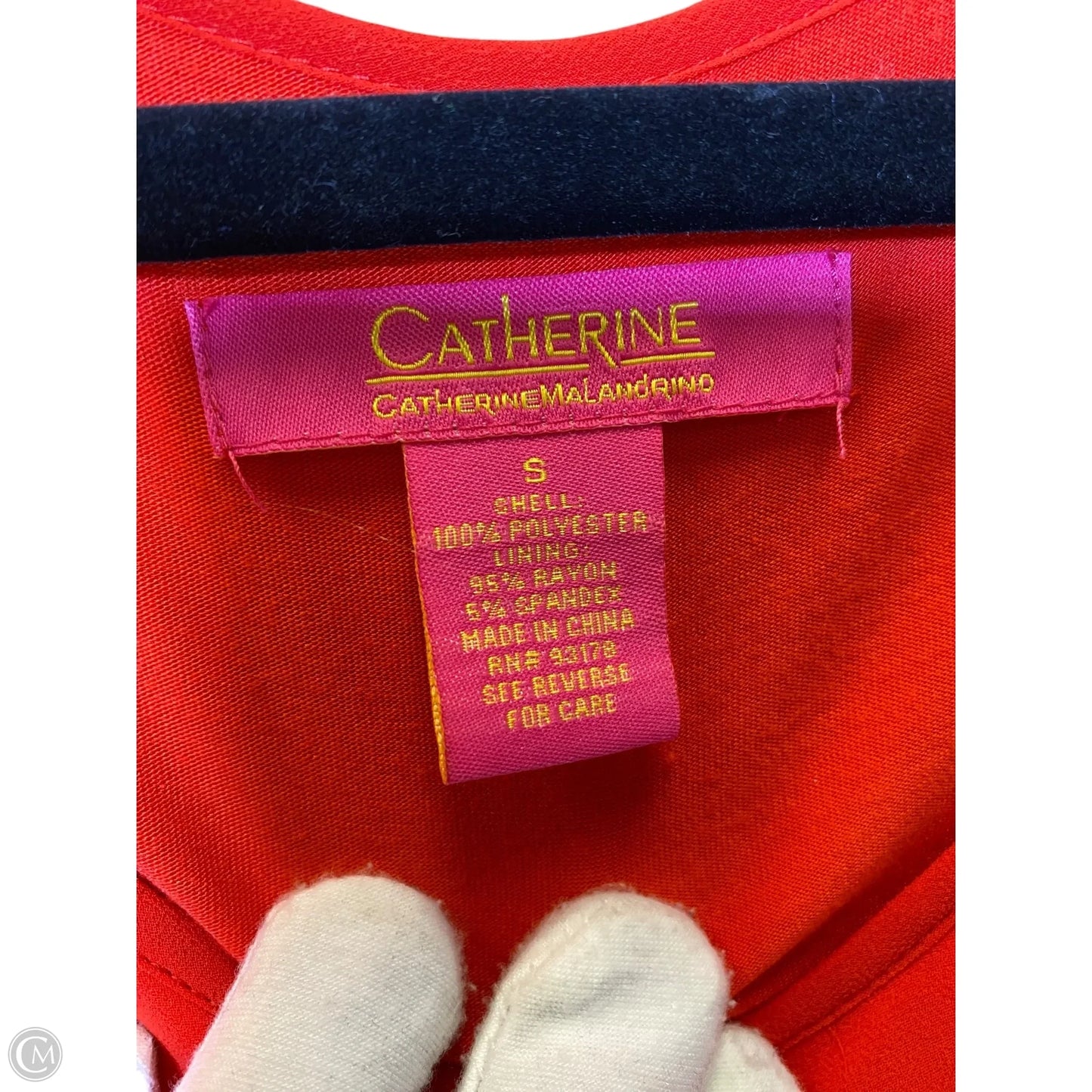 Top Sleeveless By Catherine Malandrino In Red, Size: S