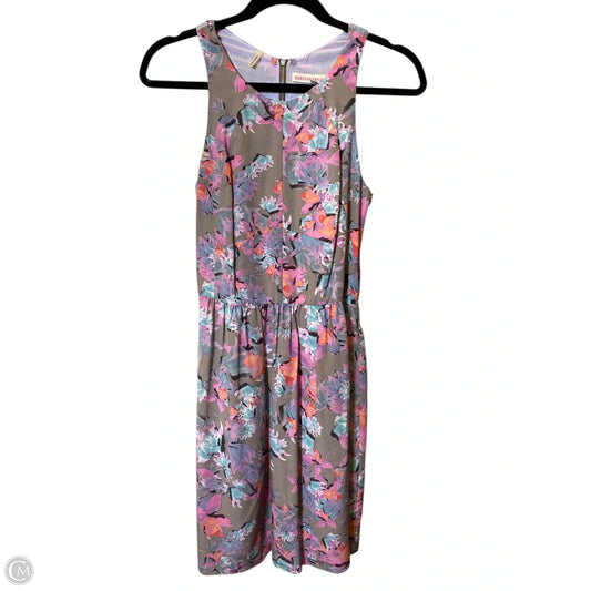 Dress Casual Midi By Rebecca Taylor In Floral Print, Size: Xs