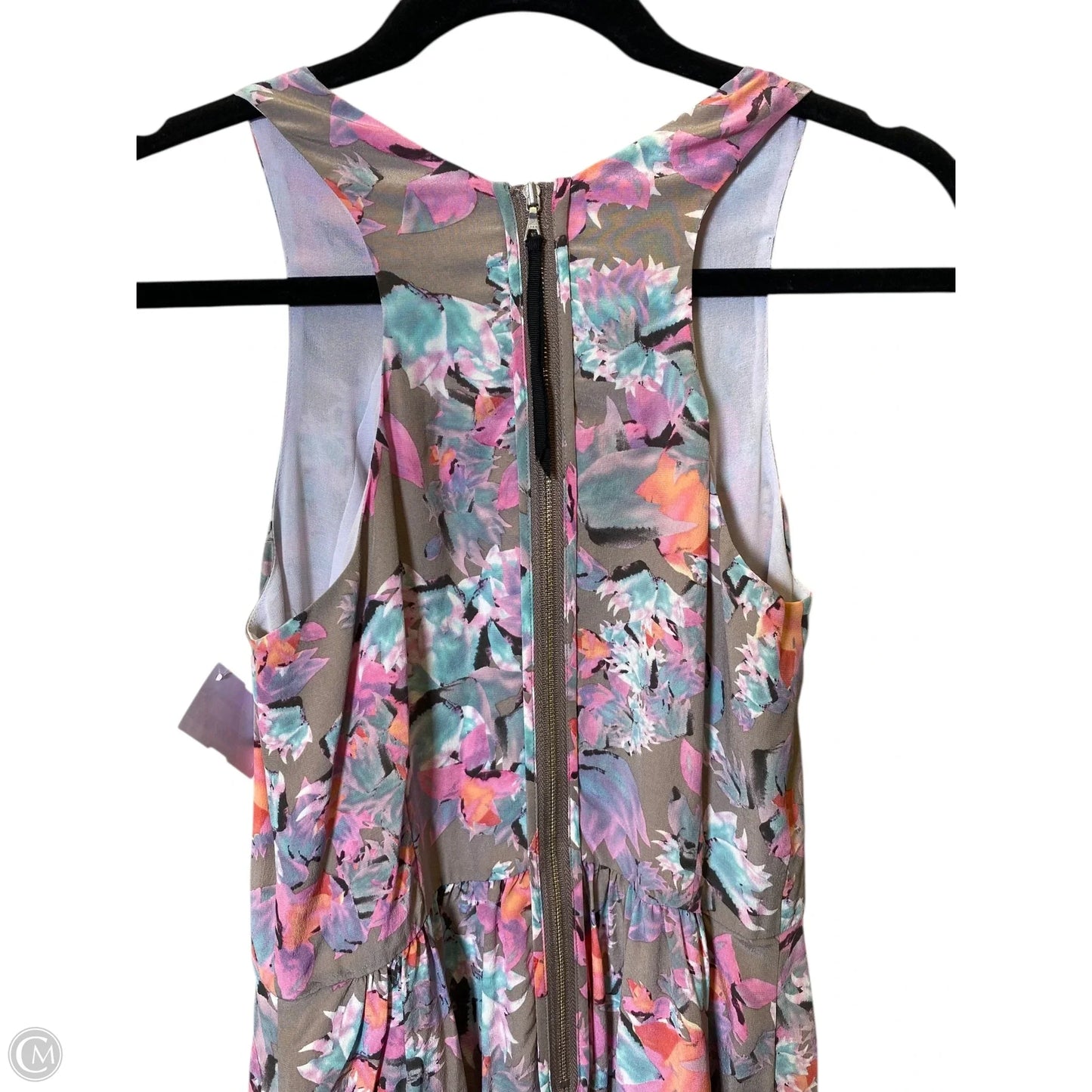 Dress Casual Midi By Rebecca Taylor In Floral Print, Size: Xs