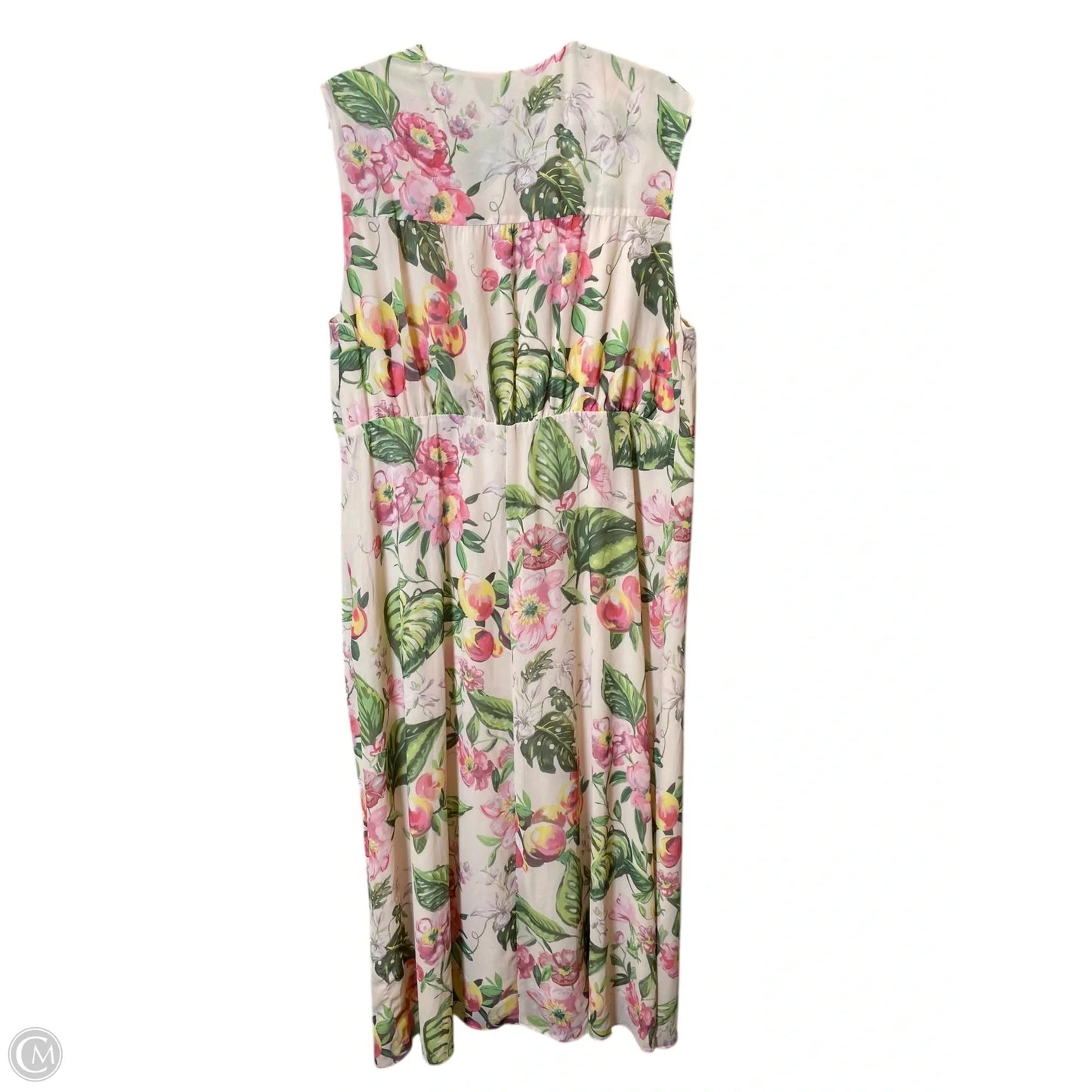 Dress Casual Maxi By H&m In Floral Print, Size: Xxl