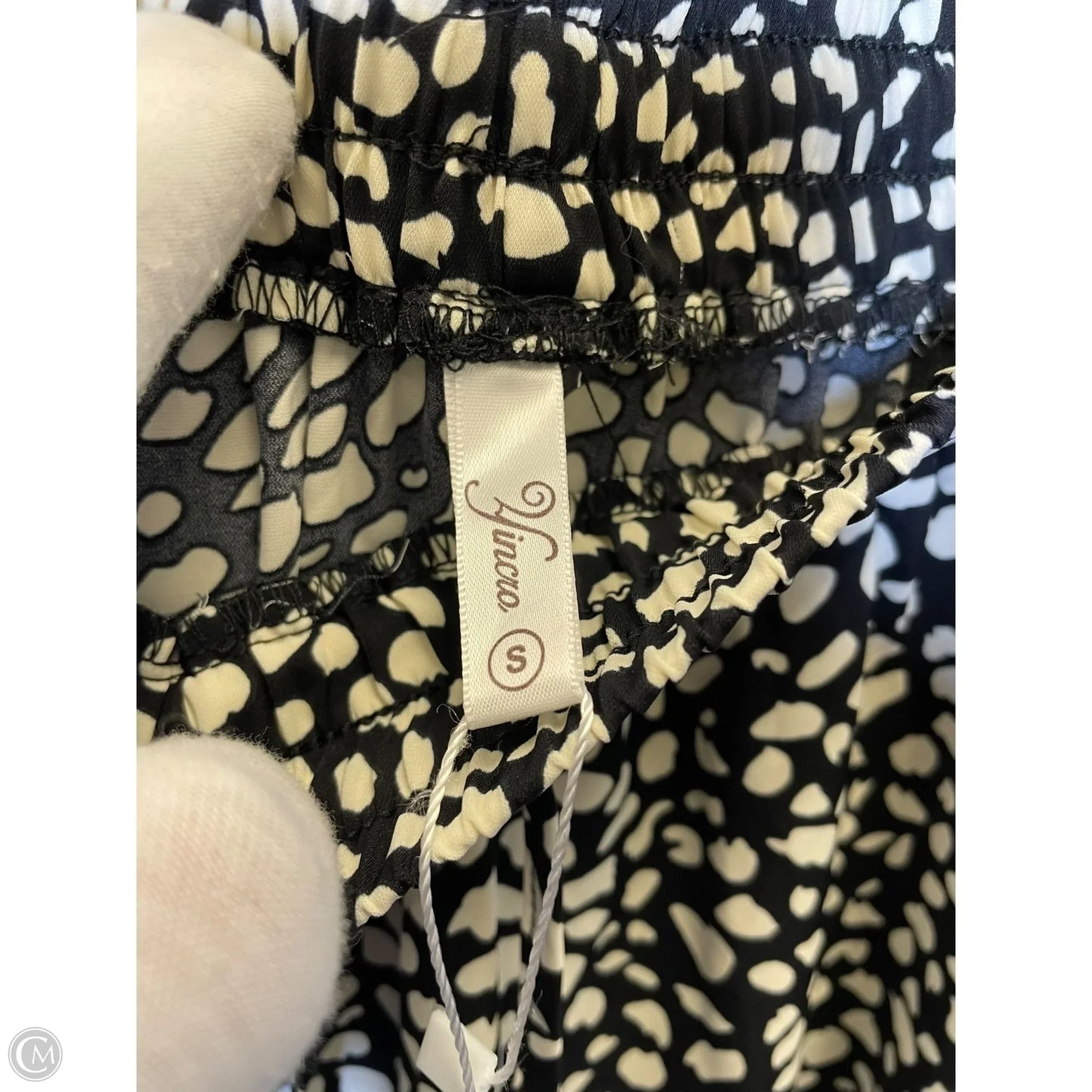 Skirt Maxi By Clothes Mentor In Black & White, Size: S