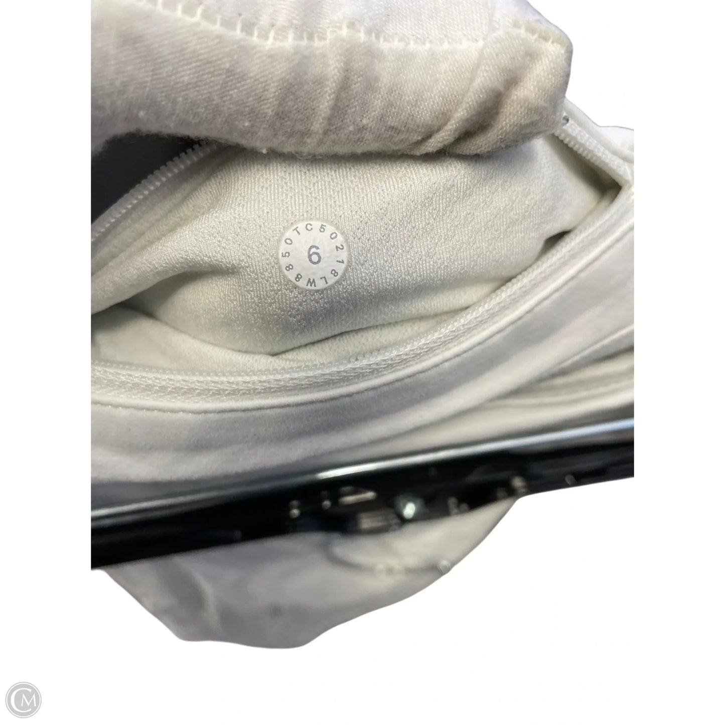 Athletic Skort By Lululemon In White, Size: 6