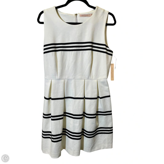Dress Casual Short By Gibson And Latimer In Black & Cream, Size: L