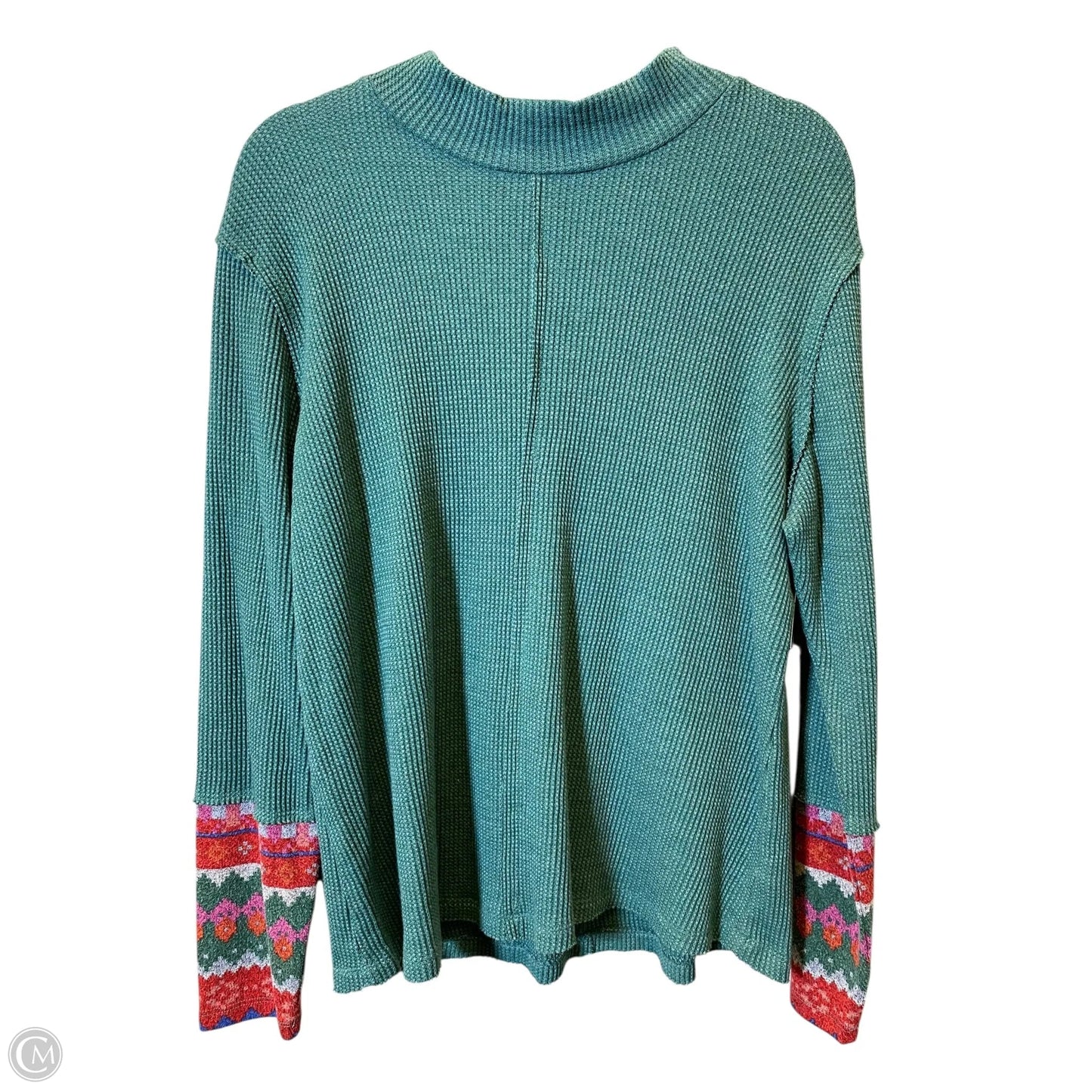 Sweatshirt Collar By Maurices In Green, Size: Xxl