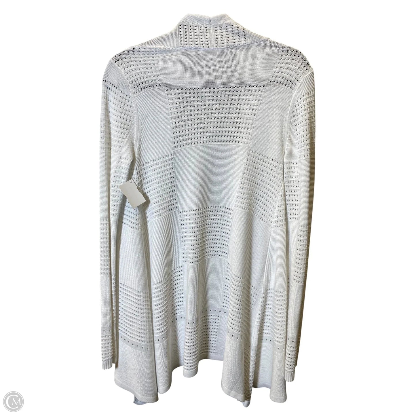 Cardigan By Clothes Mentor In White, Size: Xs