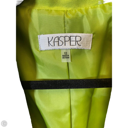Blazer By Kasper In Green, Size: 12