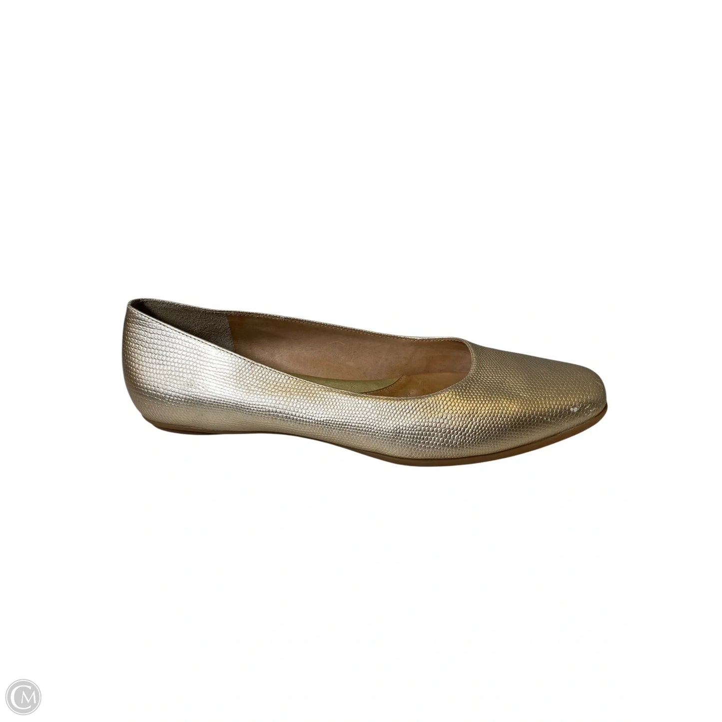 Shoes Flats By Nurture In Gold, Size: 11