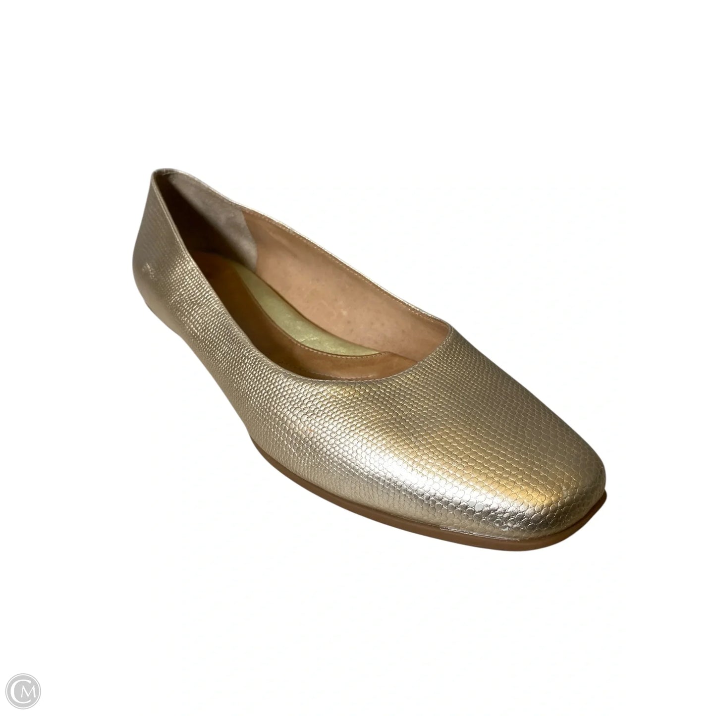 Shoes Flats By Nurture In Gold, Size: 11