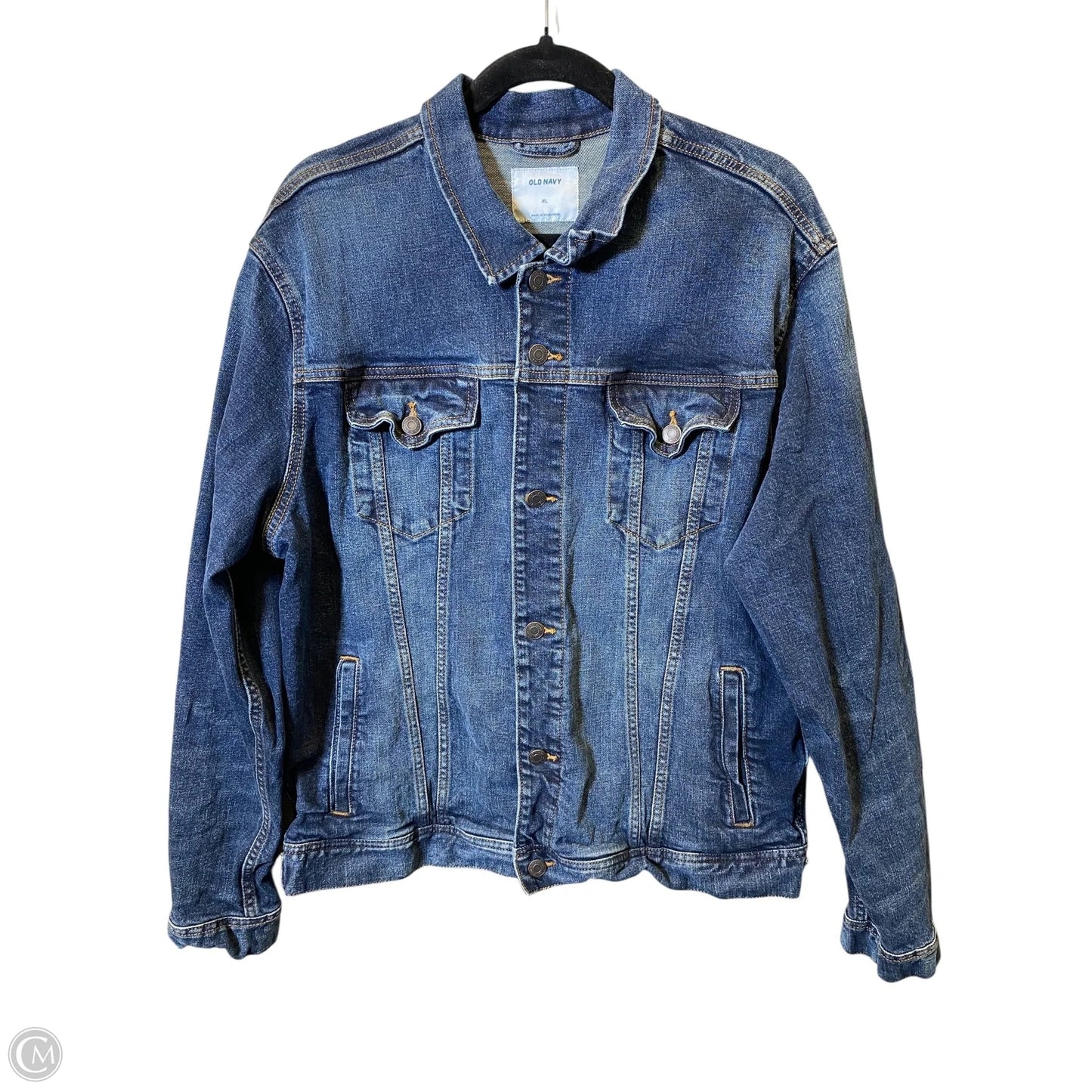 Jacket Denim By Old Navy In Blue Denim, Size: Xl