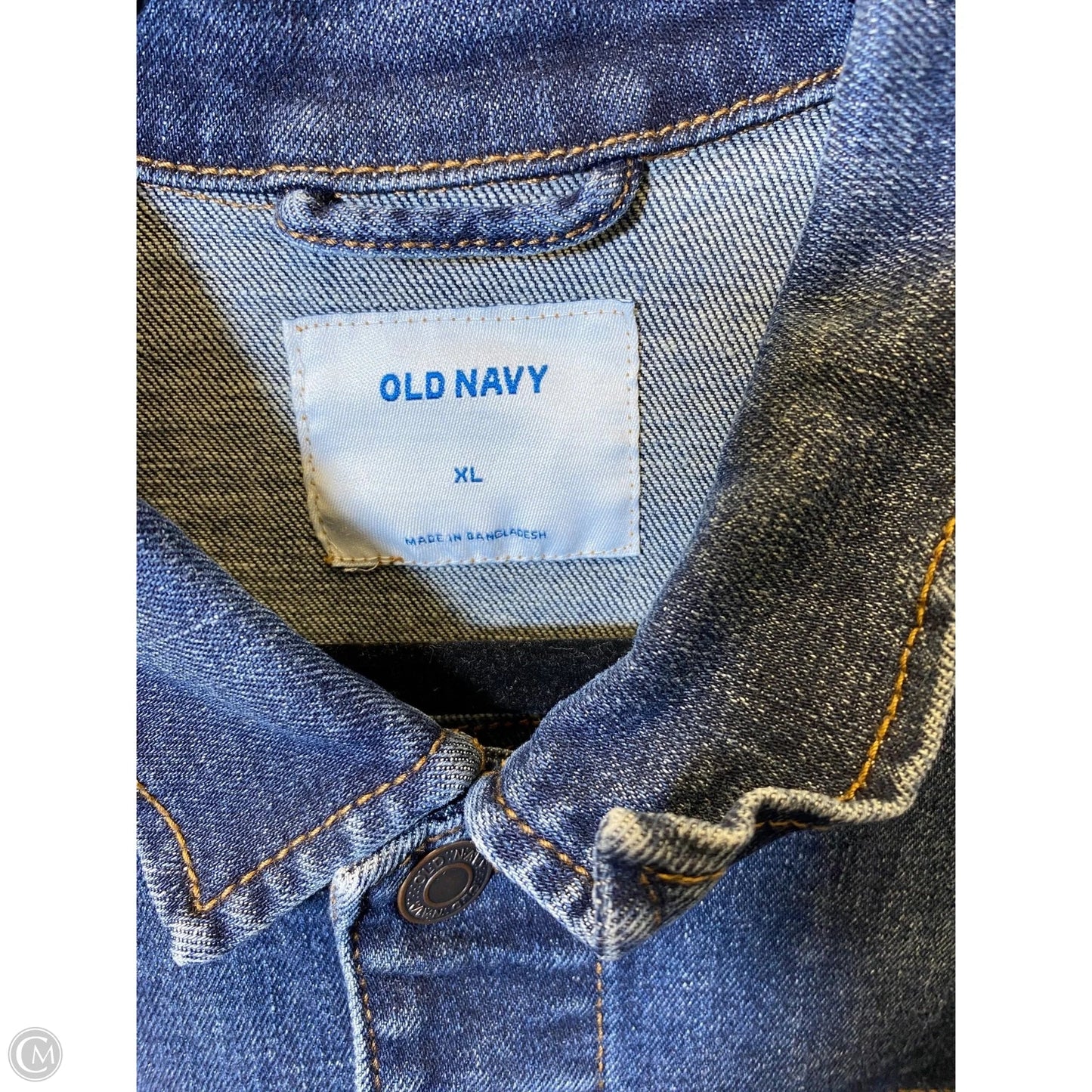 Jacket Denim By Old Navy In Blue Denim, Size: Xl