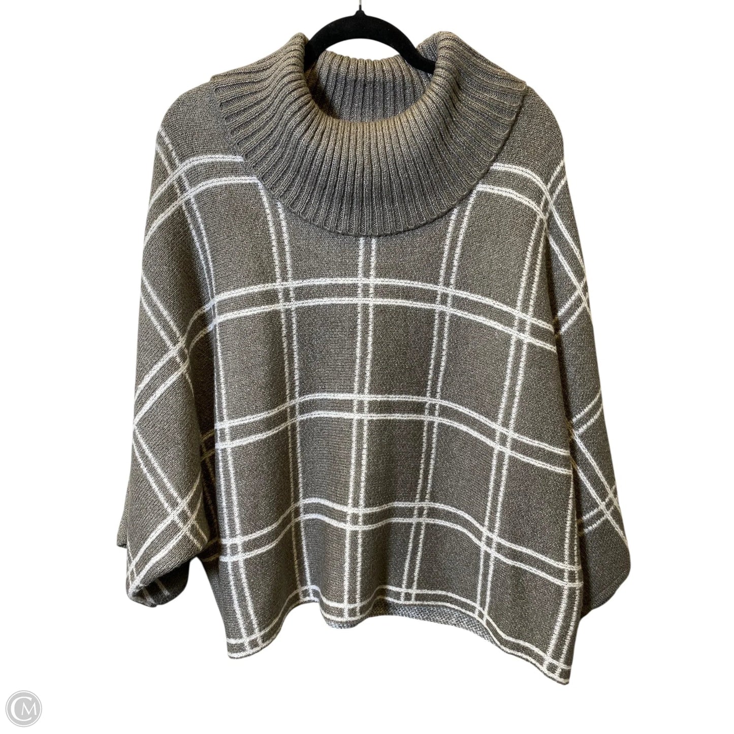 Sweater By Lane Bryant In Plaid Pattern, Size: 22