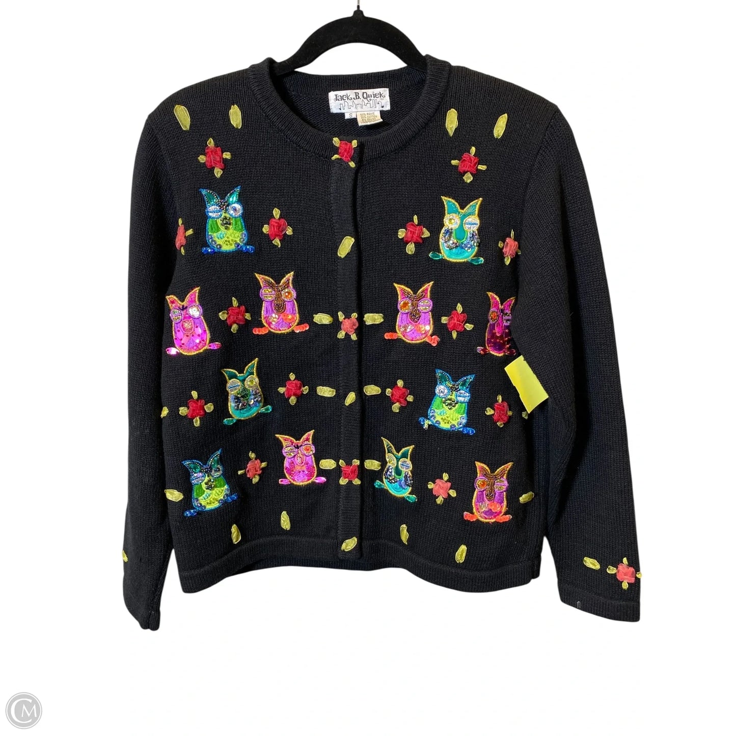 Cardigan By Clothes Mentor In Multi-colored, Size: S