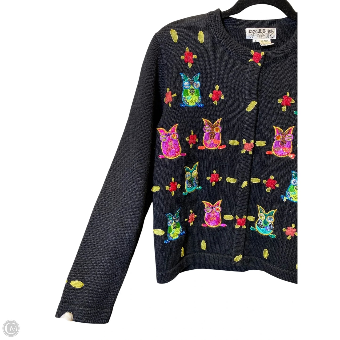 Cardigan By Clothes Mentor In Multi-colored, Size: S