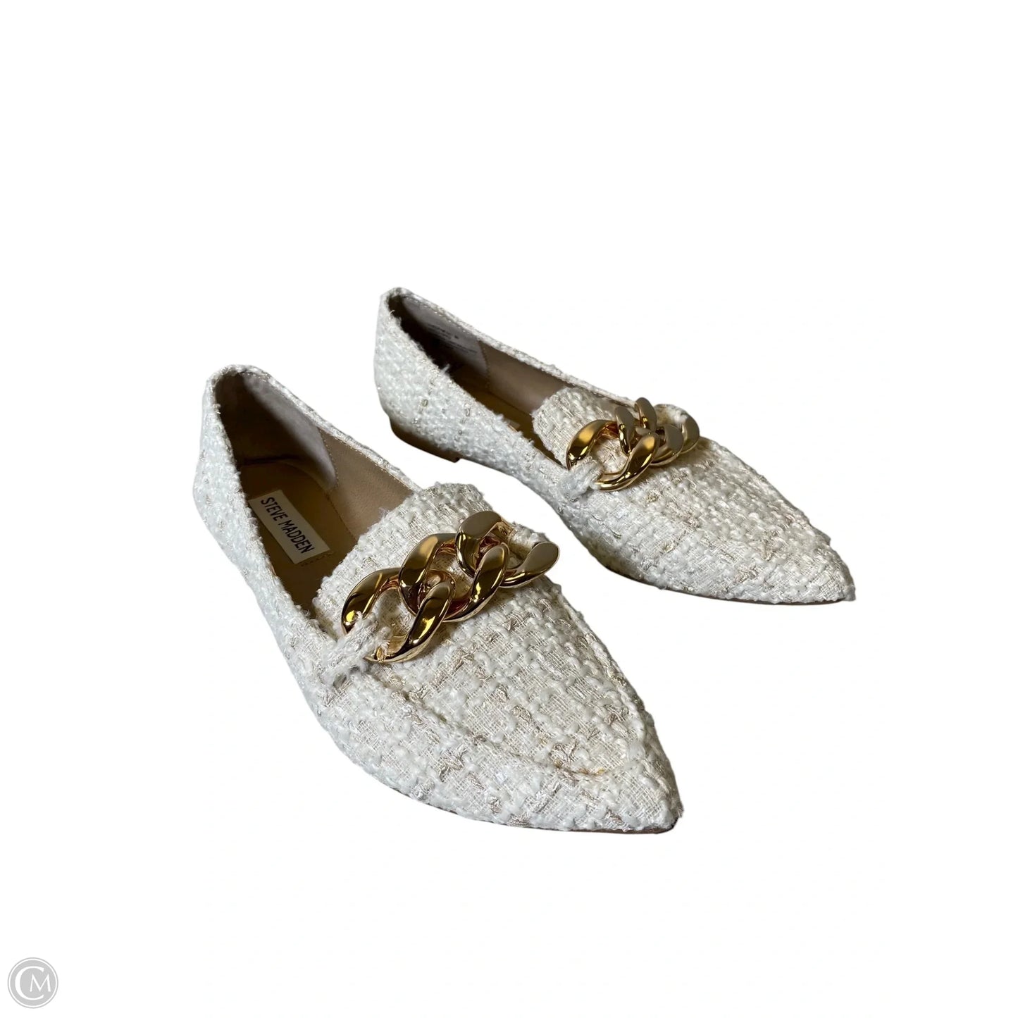 Shoes Flats By Steve Madden In Cream, Size: 8