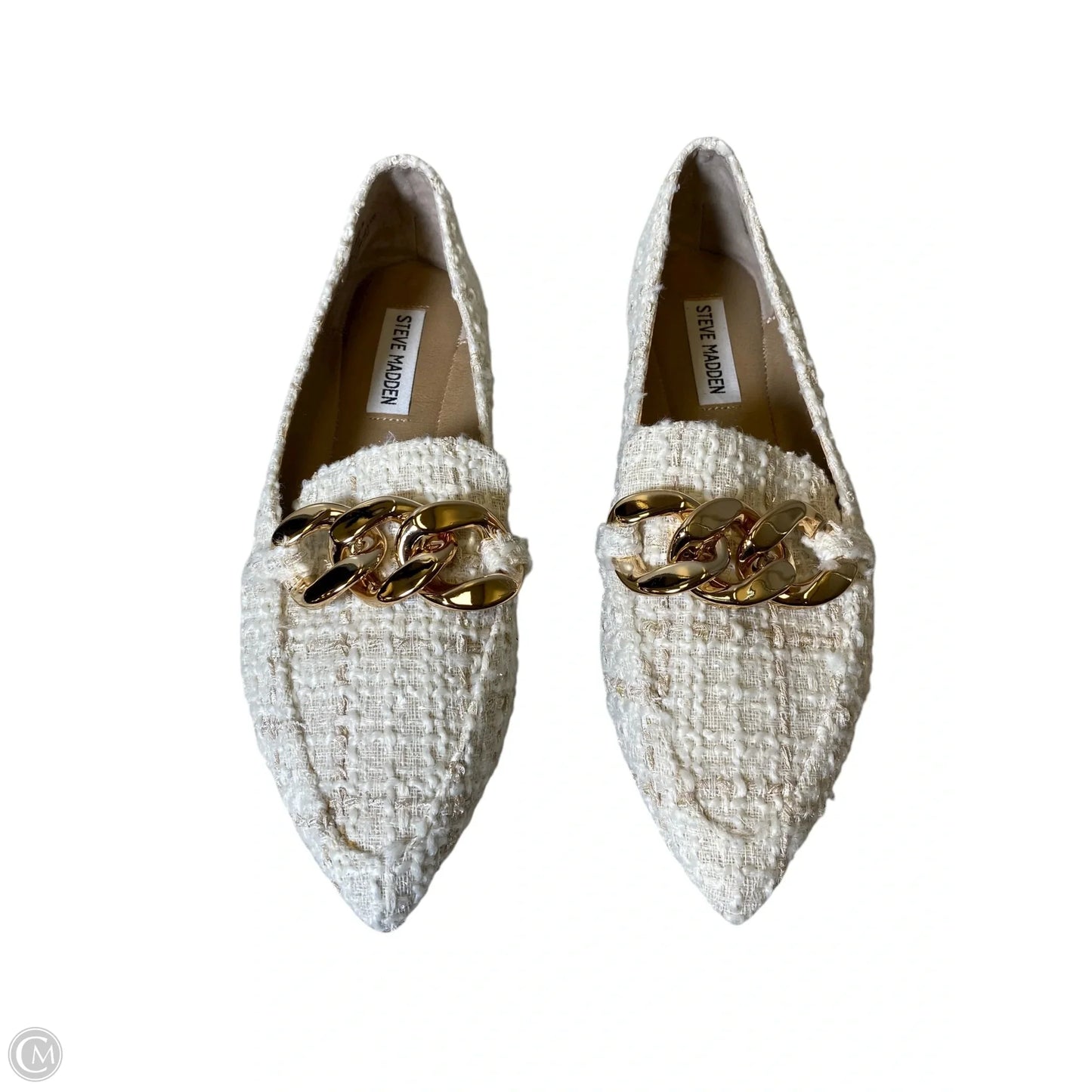 Shoes Flats By Steve Madden In Cream, Size: 8