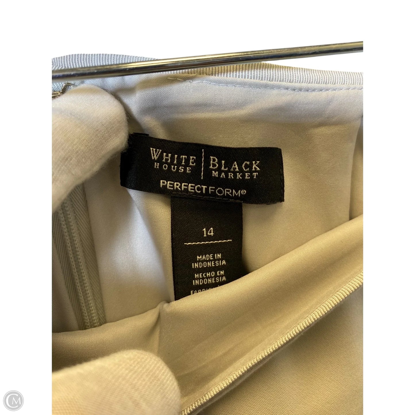 Skirt Mini & Short By White House Black Market In Grey, Size: 14
