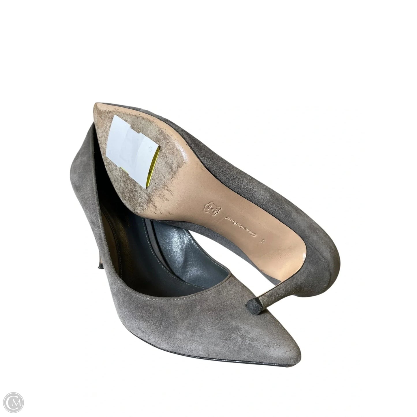 Shoes Heels Stiletto Designer By  GIANVITO ROSSI In Grey, Size: 7.5