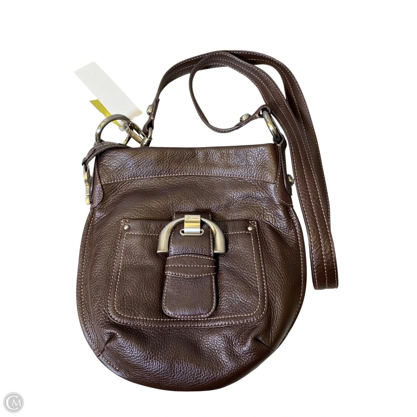 Crossbody Leather By B. Makowsky, Size: Medium