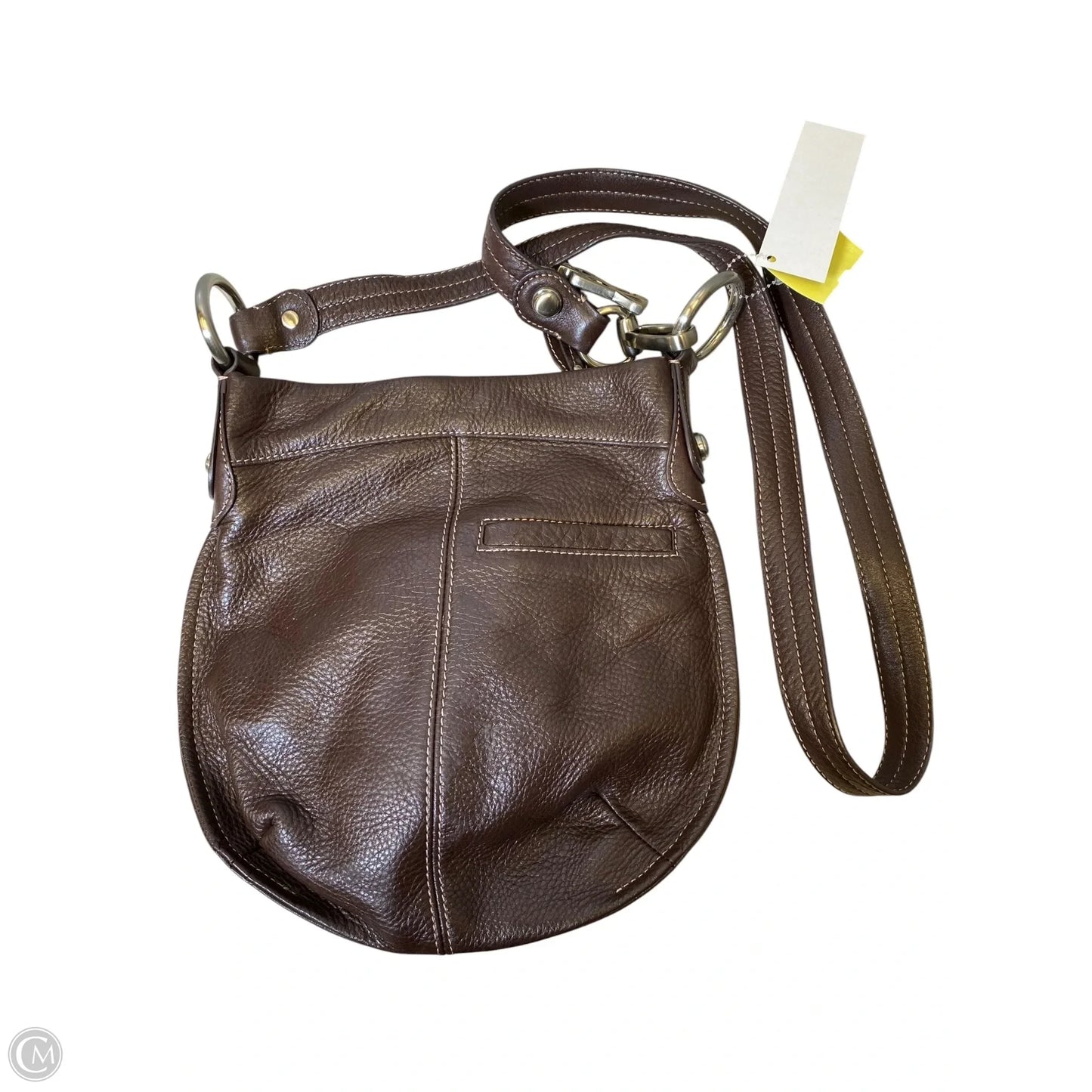 Crossbody Leather By B. Makowsky, Size: Medium