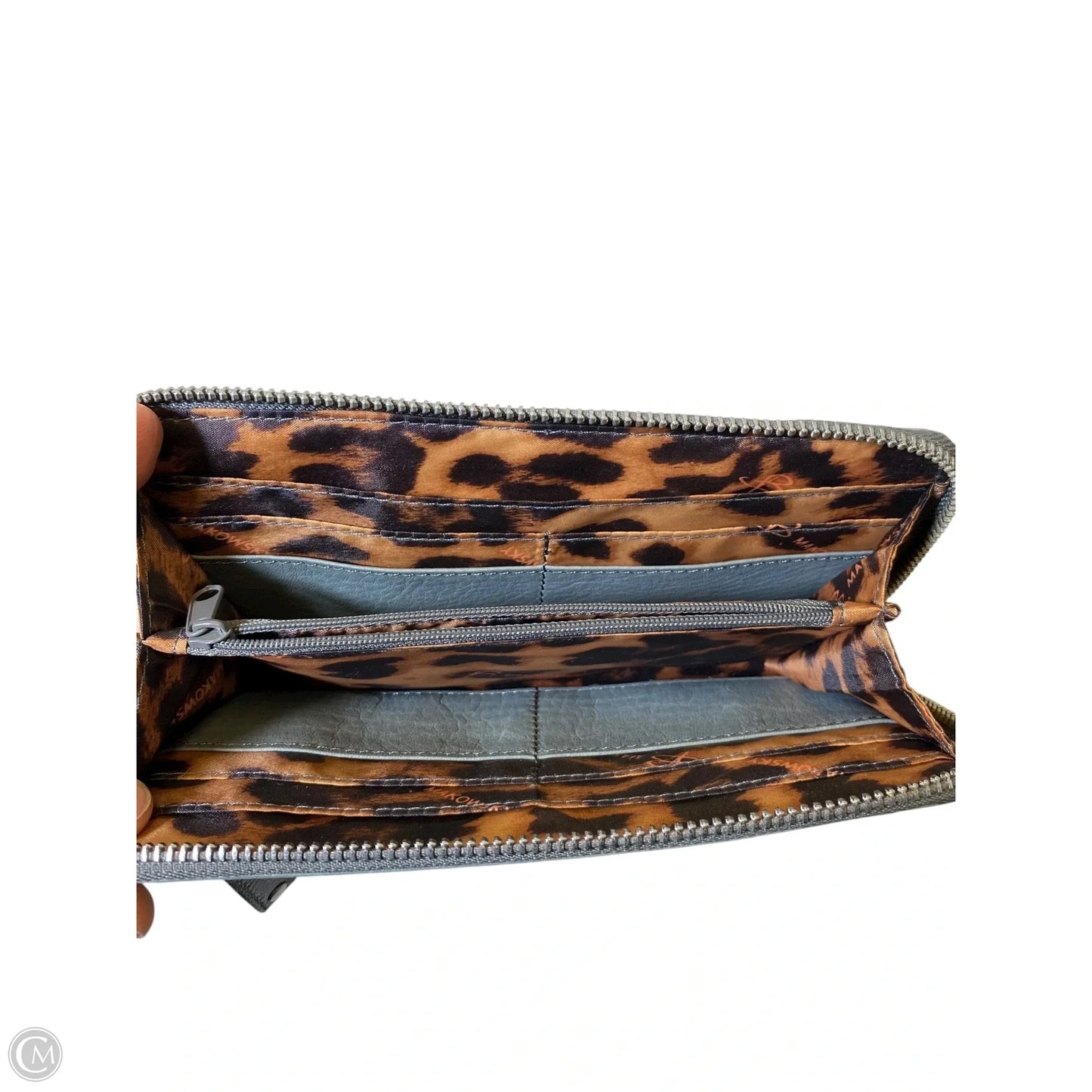 Wallet Leather By B. Makowsky, Size: Medium