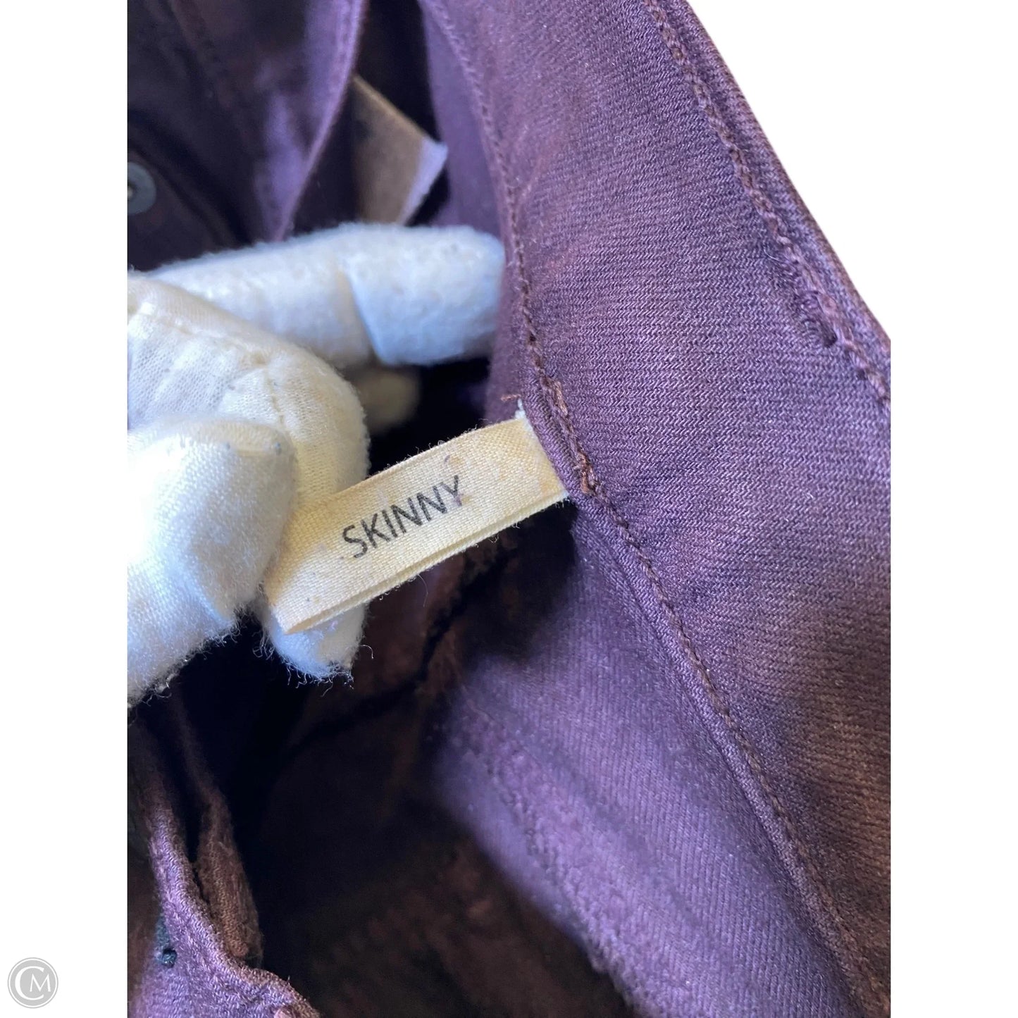 Jeans Jeggings By Rag And Bone In Maroon, Size: 4