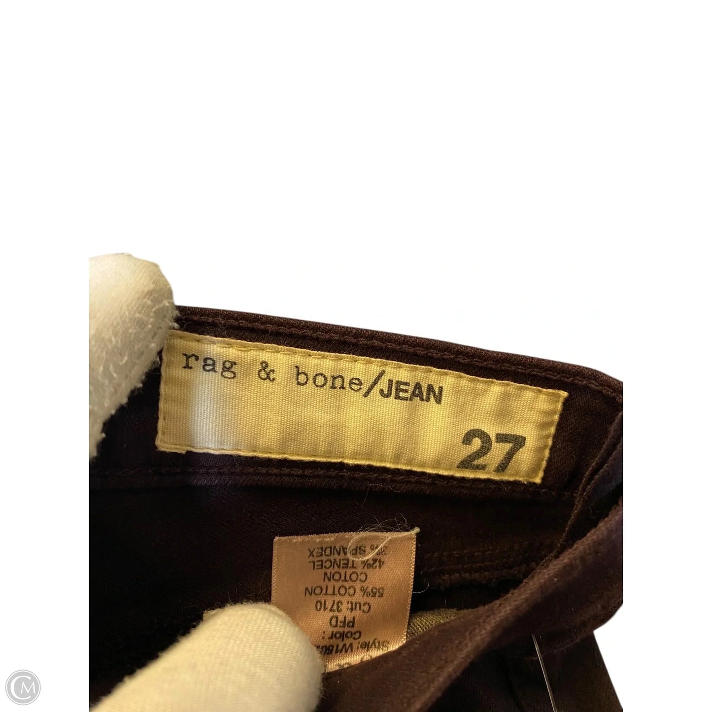 Jeans Jeggings By Rag And Bone In Maroon, Size: 4