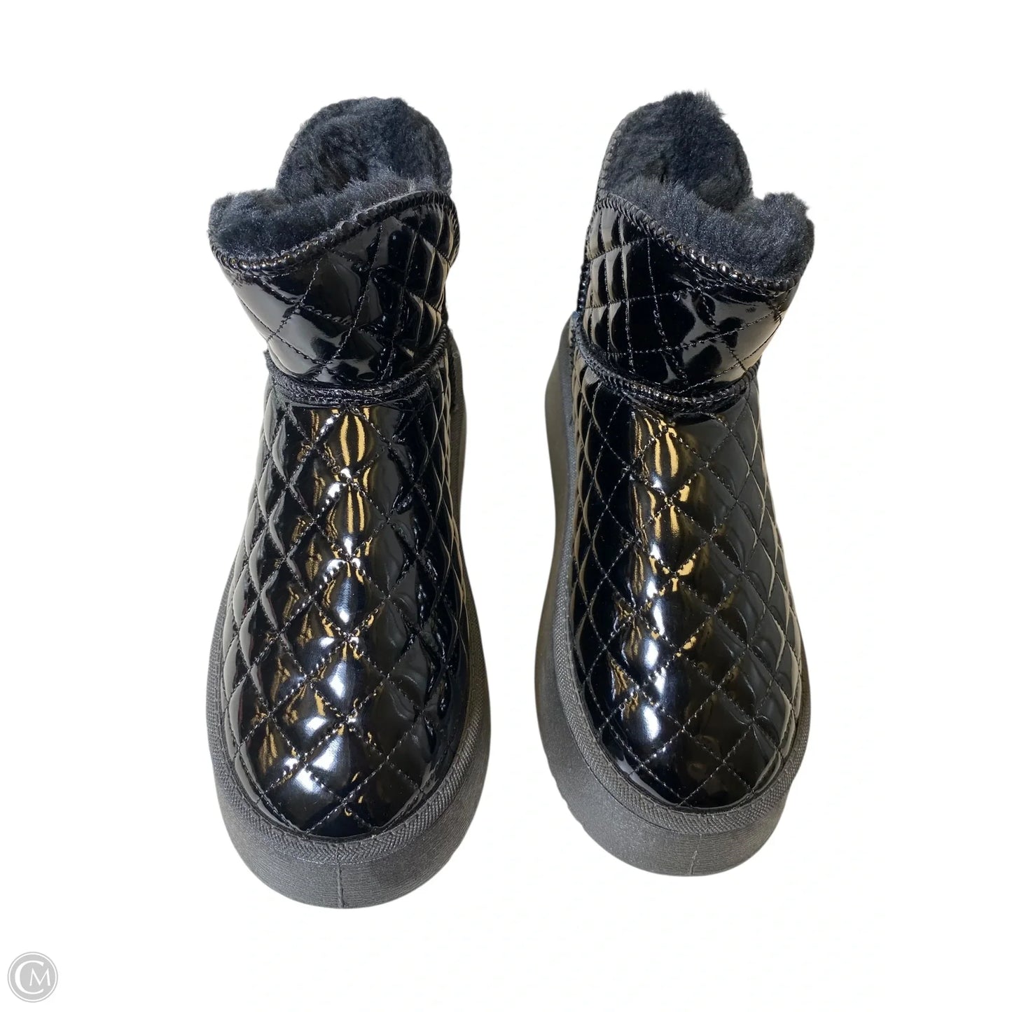 Boots Ankle Flats By Clothes Mentor In Black, Size: 7