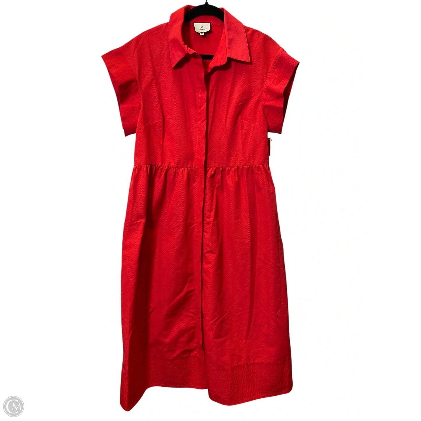 Dress Casual Maxi By Tuckernuck In Red, Size: XL