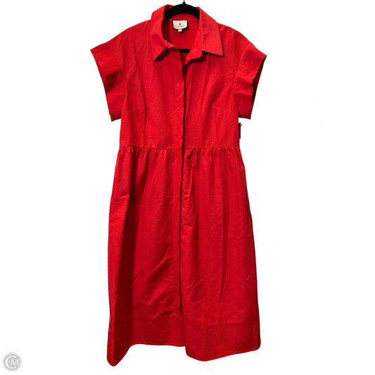 Dress Casual Maxi By Tuckernuck In Red, Size: XL
