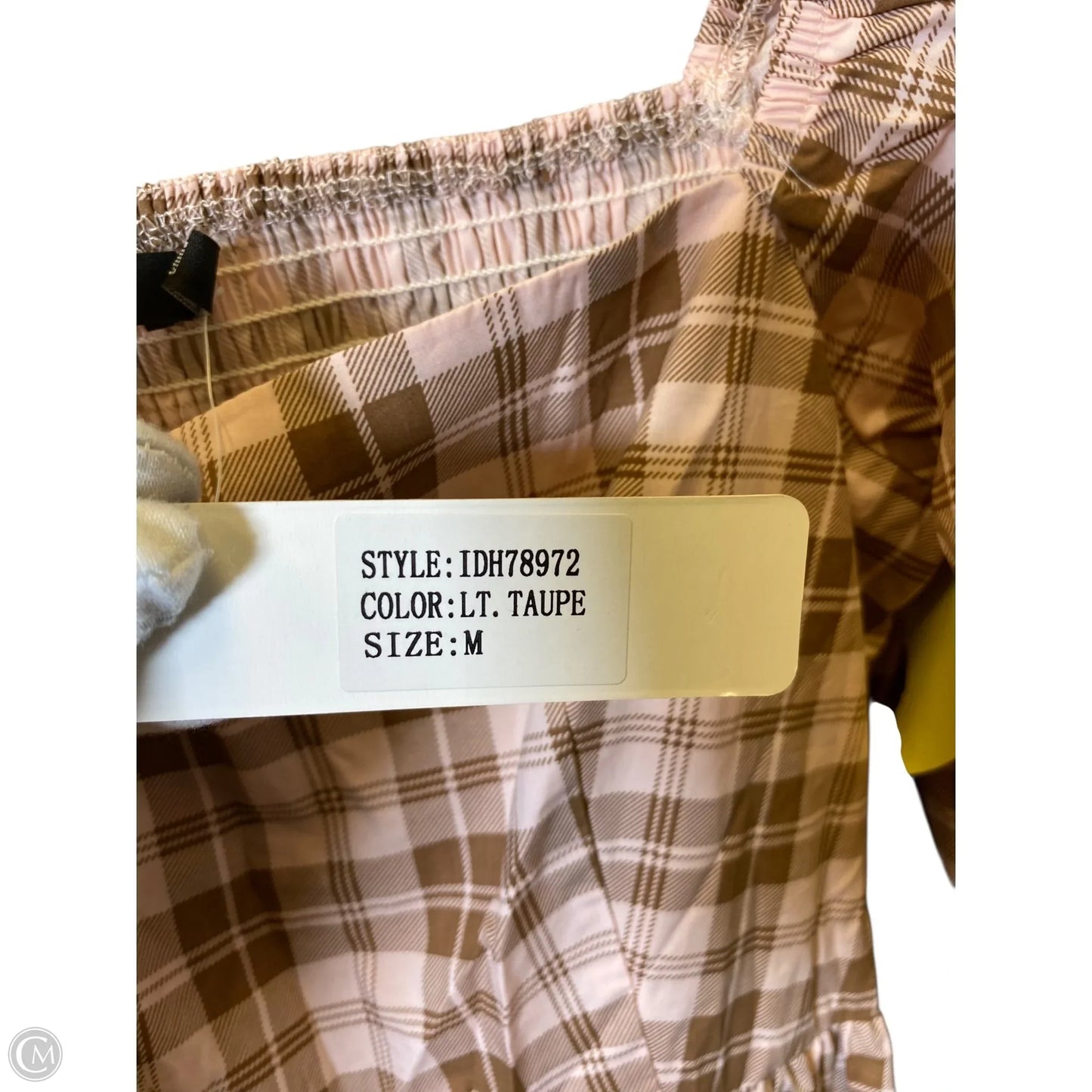 Dress Casual Short By Clothes Mentor In Plaid Pattern, Size: M