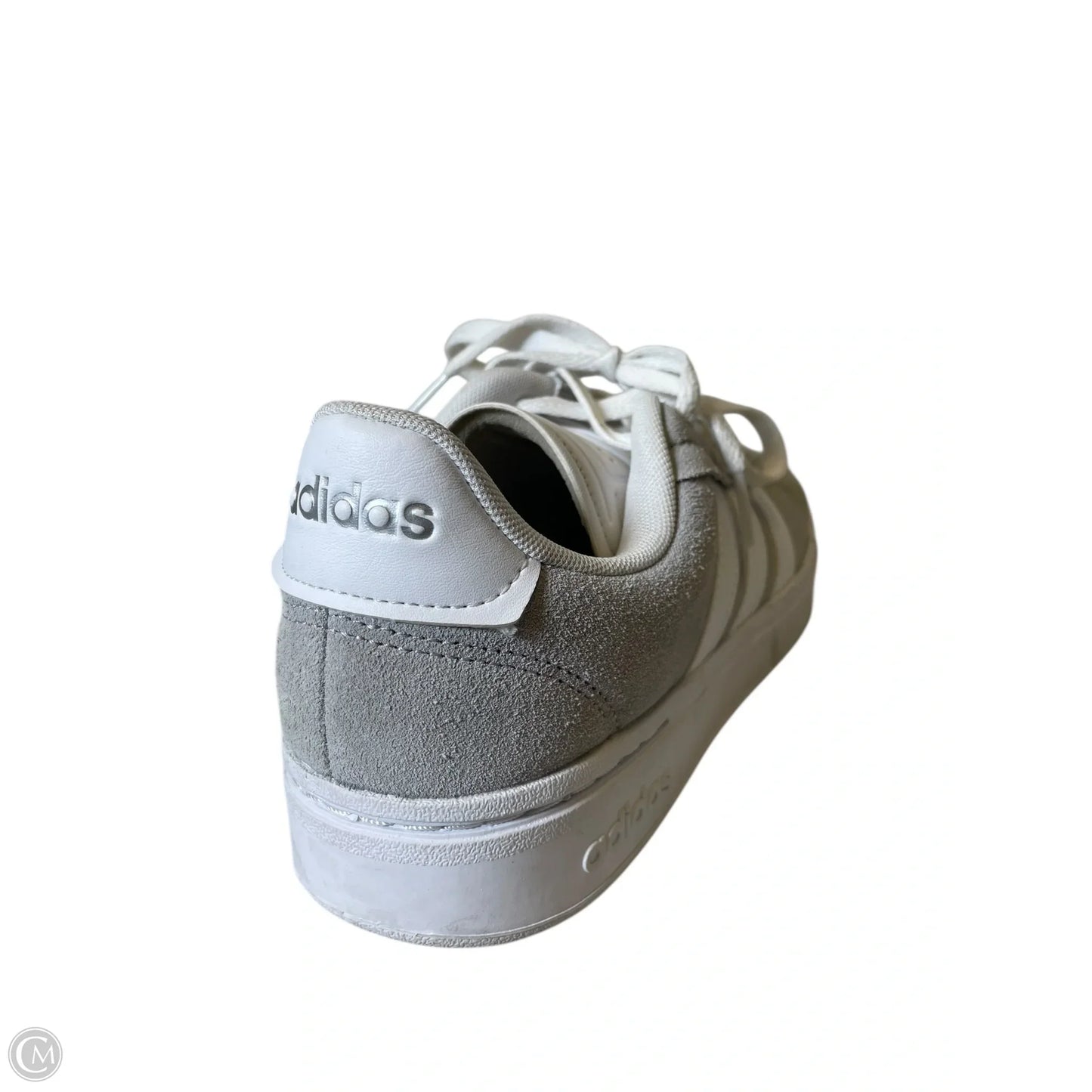 Shoes Athletic By Adidas In Grey & White, Size: 8