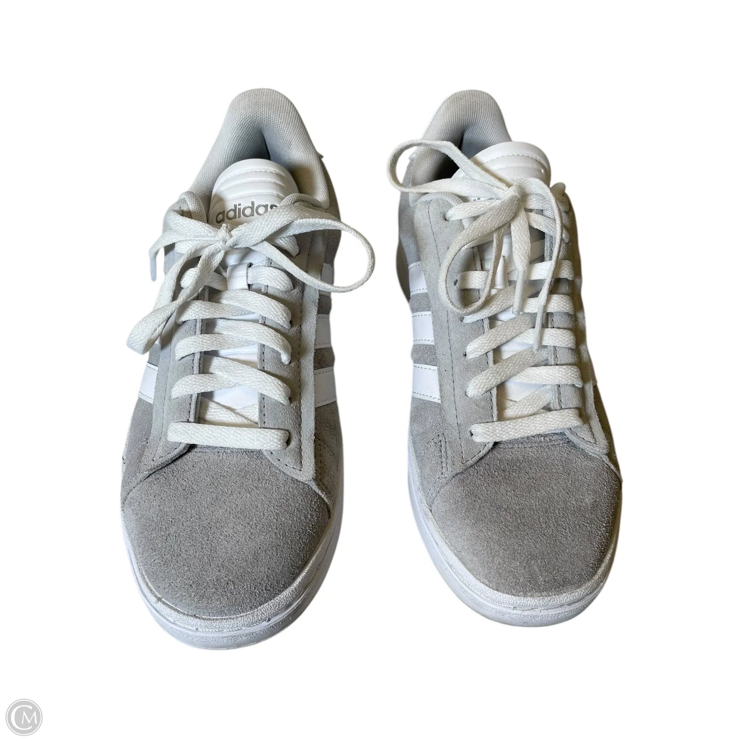 Shoes Athletic By Adidas In Grey & White, Size: 8