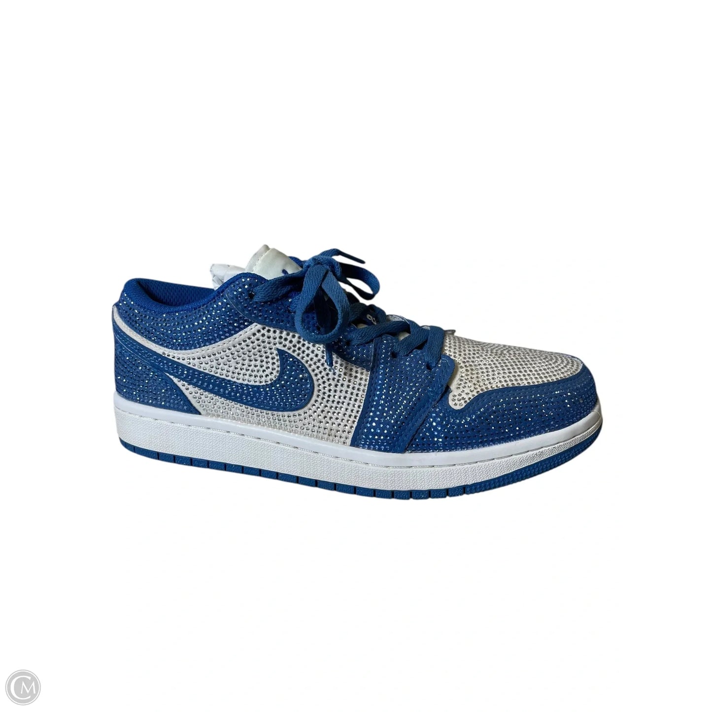 Shoes Sneakers By Nike In Blue & White, Size: 8