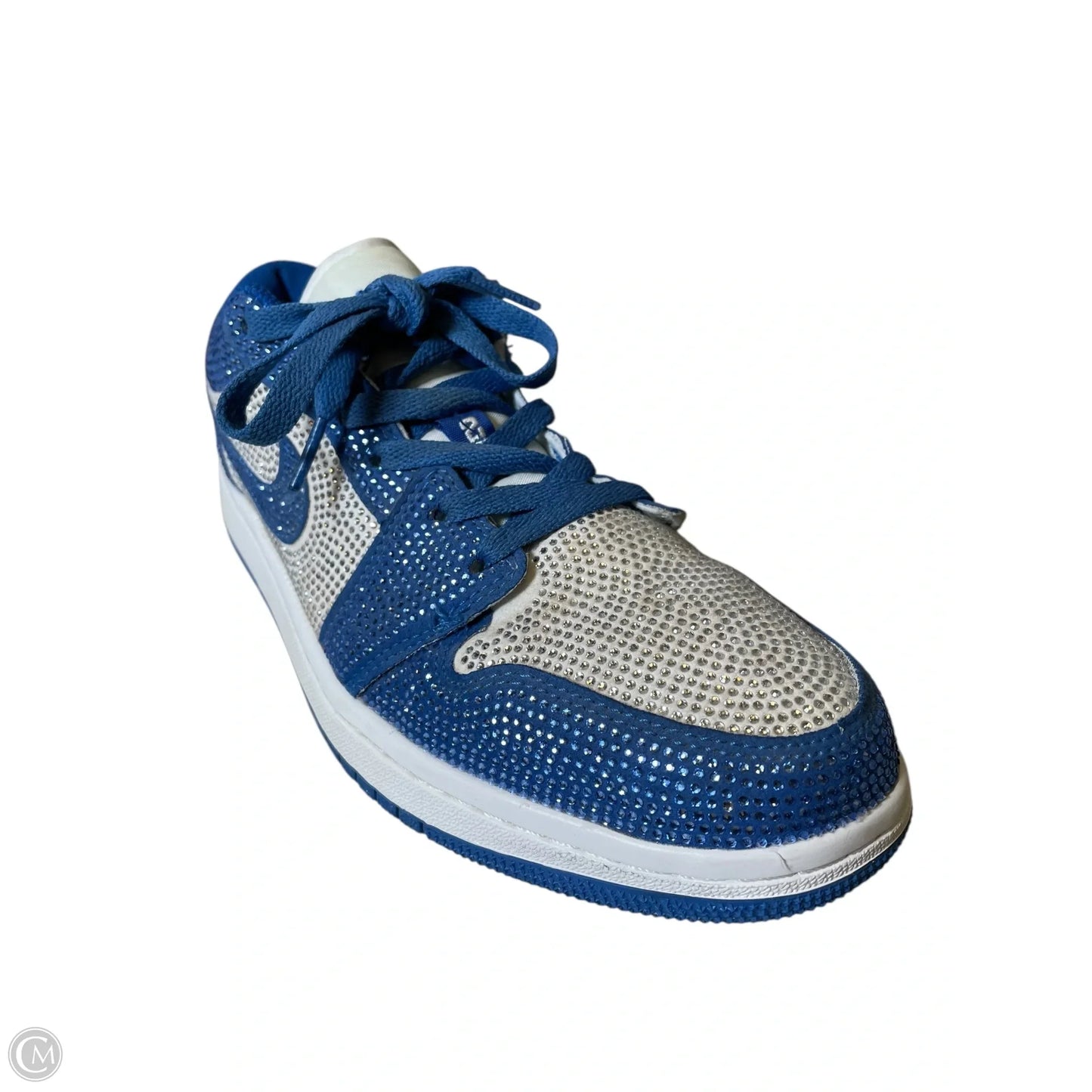 Shoes Sneakers By Nike In Blue & White, Size: 8