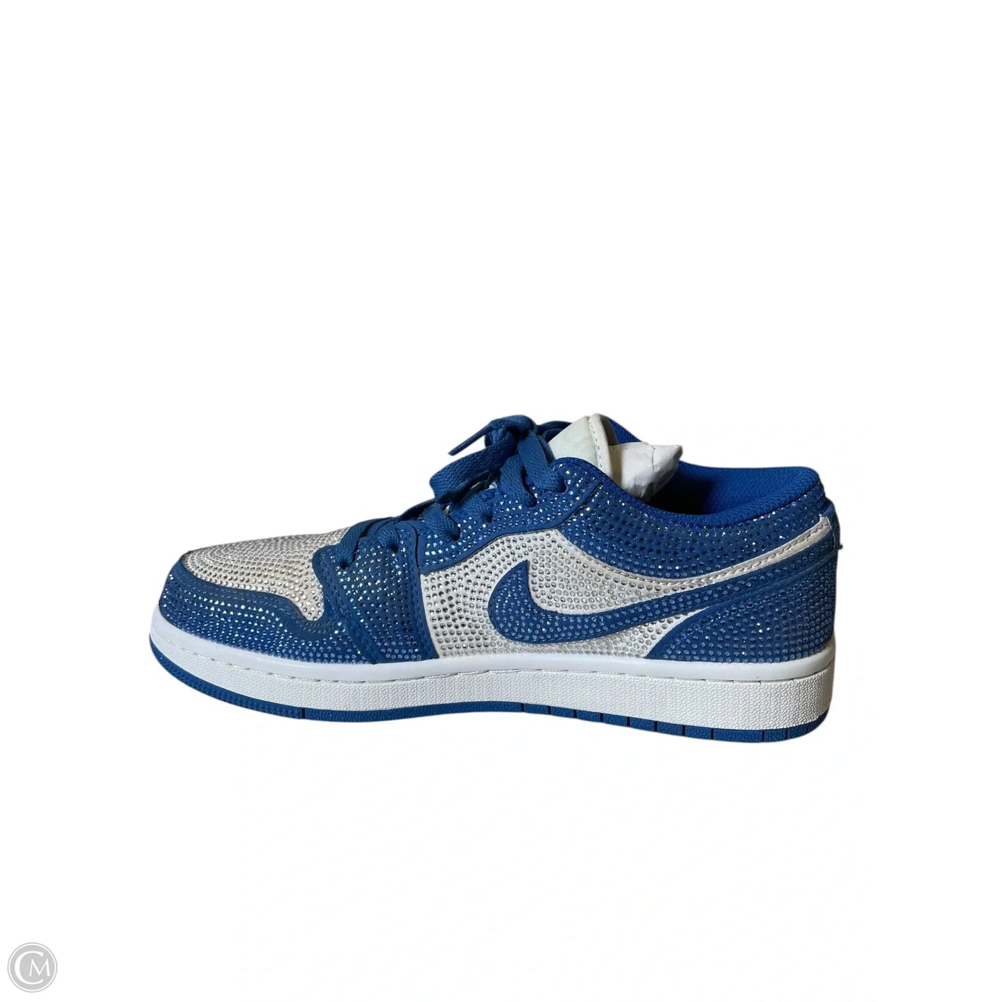 Shoes Sneakers By Nike In Blue & White, Size: 8