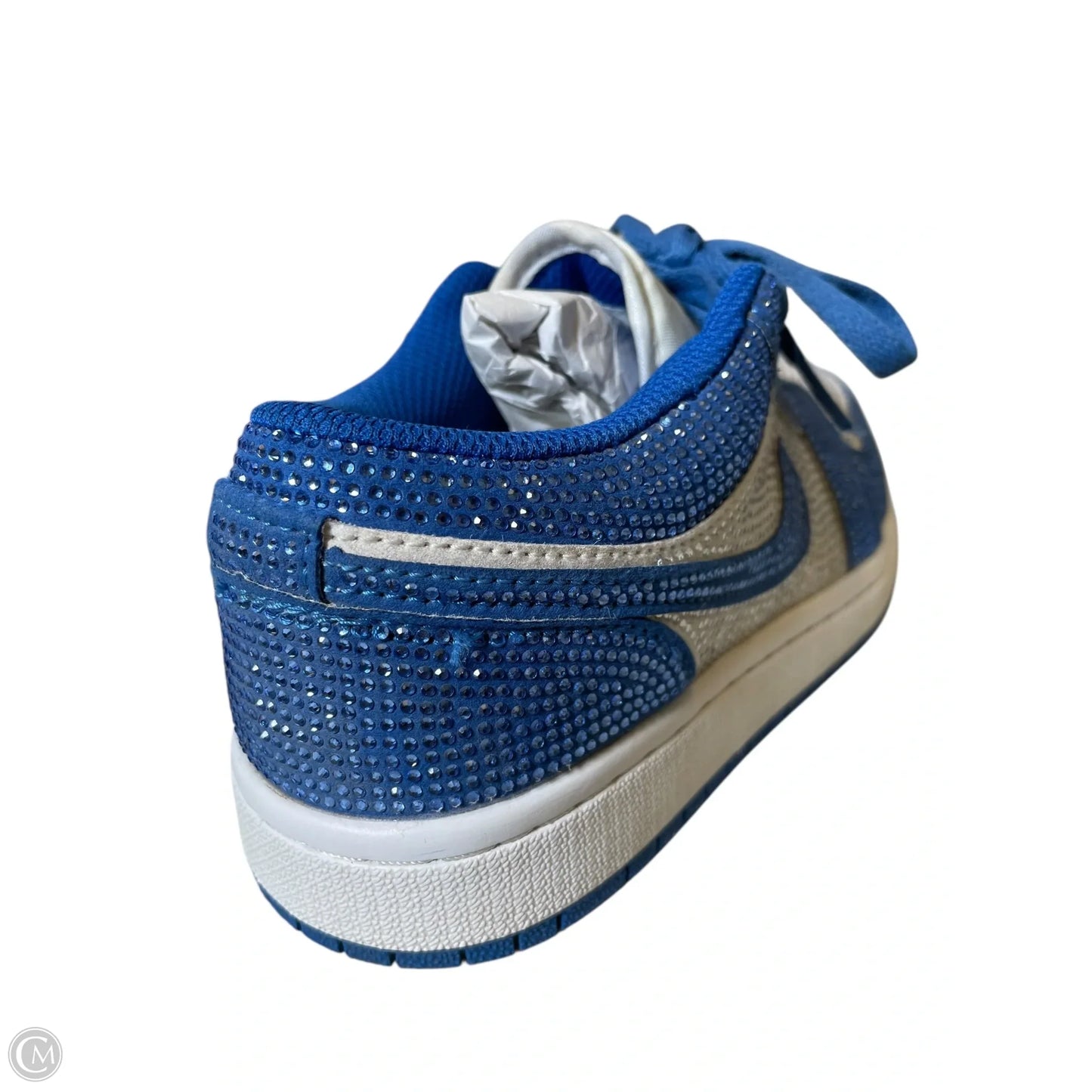 Shoes Sneakers By Nike In Blue & White, Size: 8