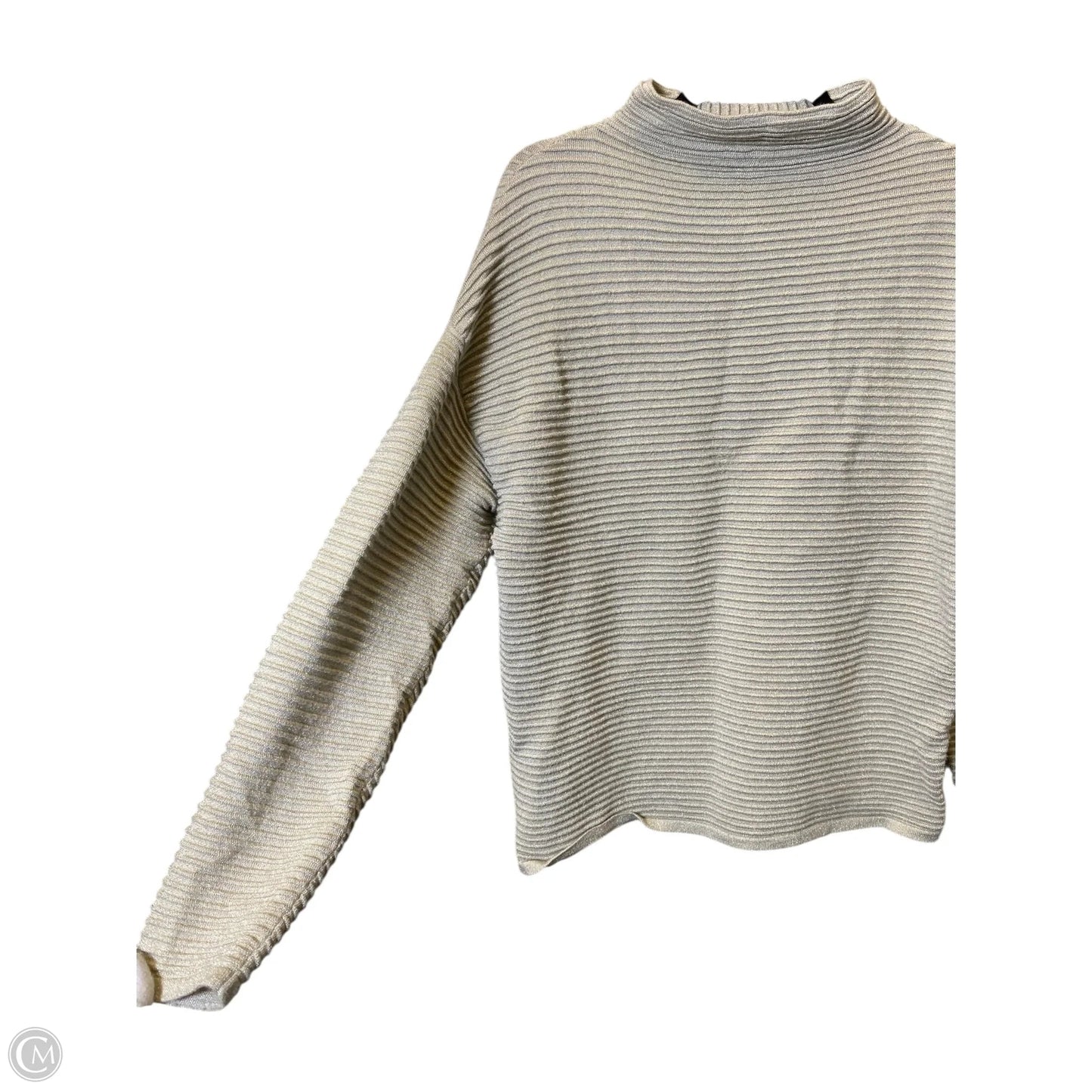 Sweater By Tahari In Tan, Size: M