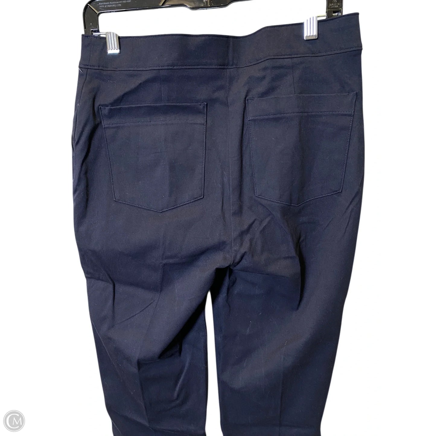 Pants Cropped By Spanx In Navy, Size: M