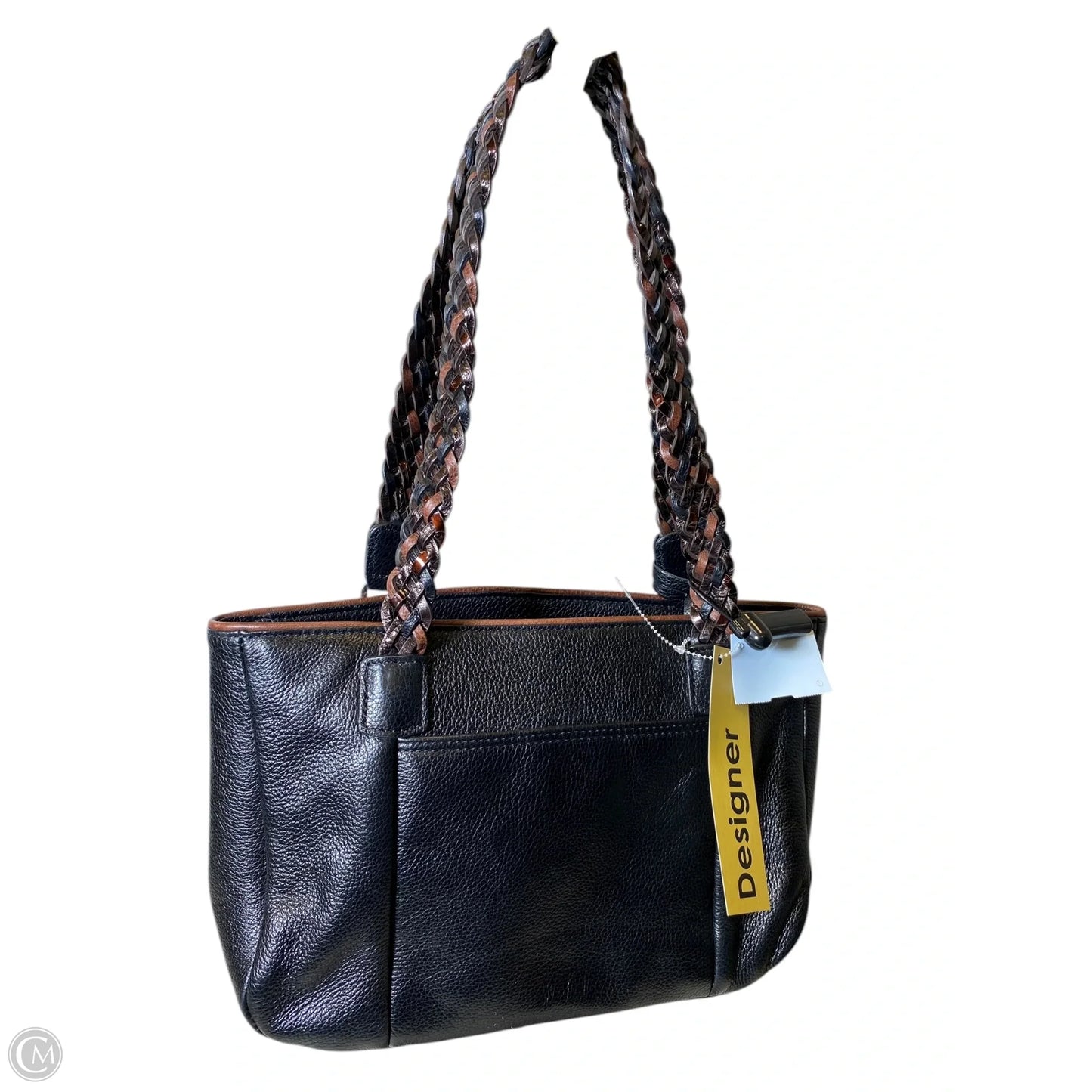 Handbag Leather By Brighton, Size: Medium