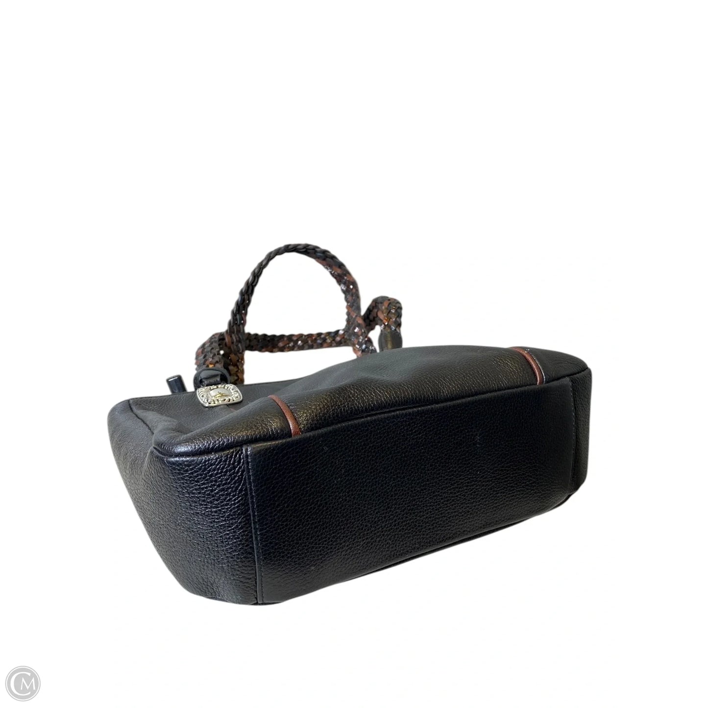 Handbag Leather By Brighton, Size: Medium